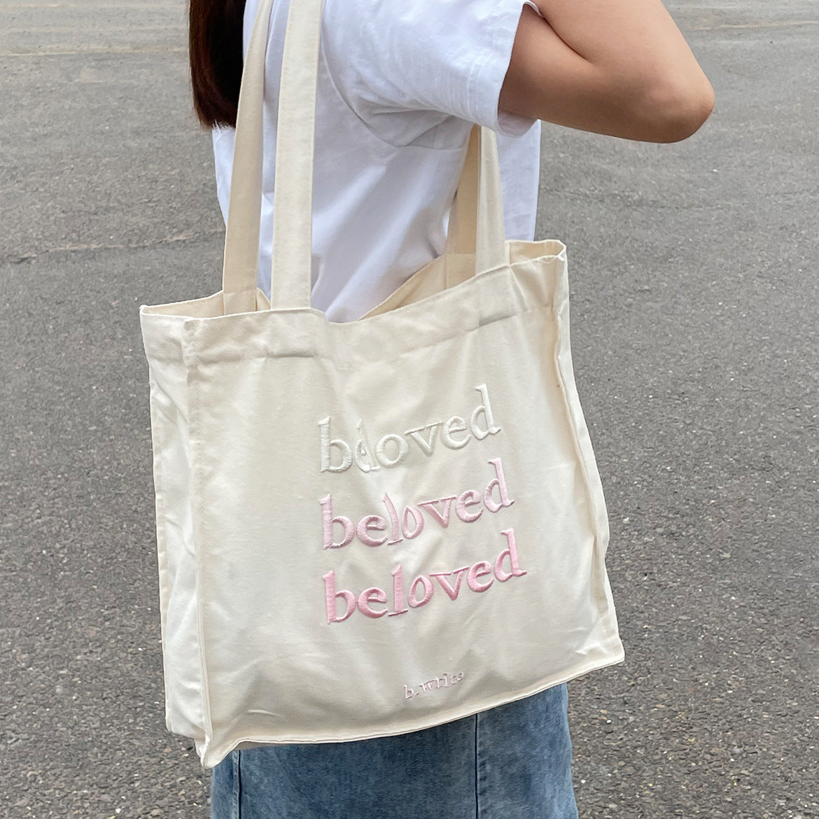 Beloved Canvas Tote Bag