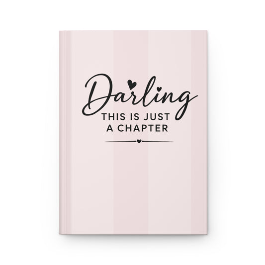 Pink Quote Hardcover Journal | Matte Cover, Inspirational Notebook