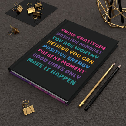 Inspirational Gratitude Journal | Thoughtful Self-Care Gift | Hardcover Affirmation Notebook