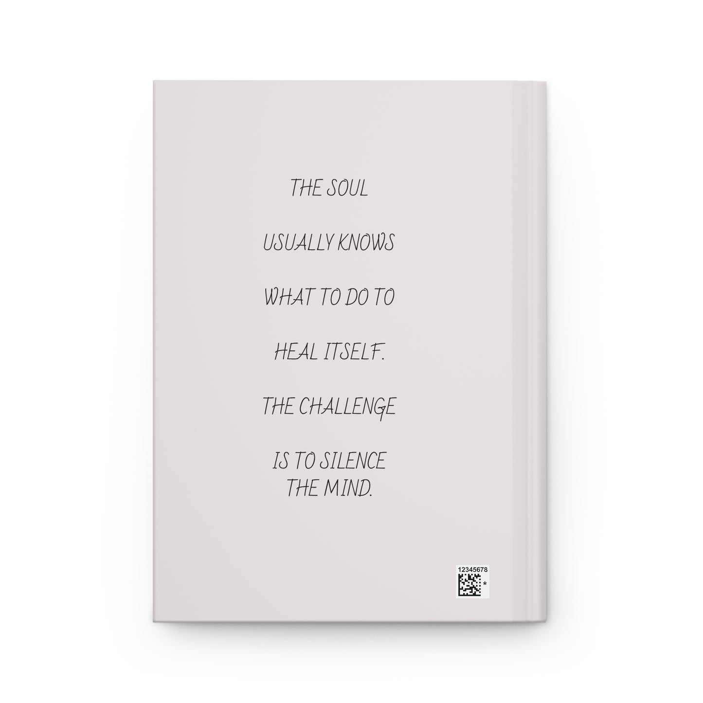 Heal Your Mind Journal – Wellness Hardcover Notebook | Mindfulness & Recovery Gift for Women