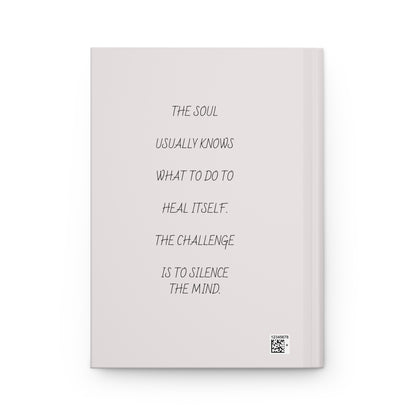 Heal Your Mind Journal – Wellness Hardcover Notebook | Mindfulness & Recovery Gift for Women