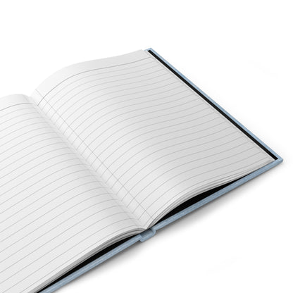 Blue Bow Hardcover Journal Notebook