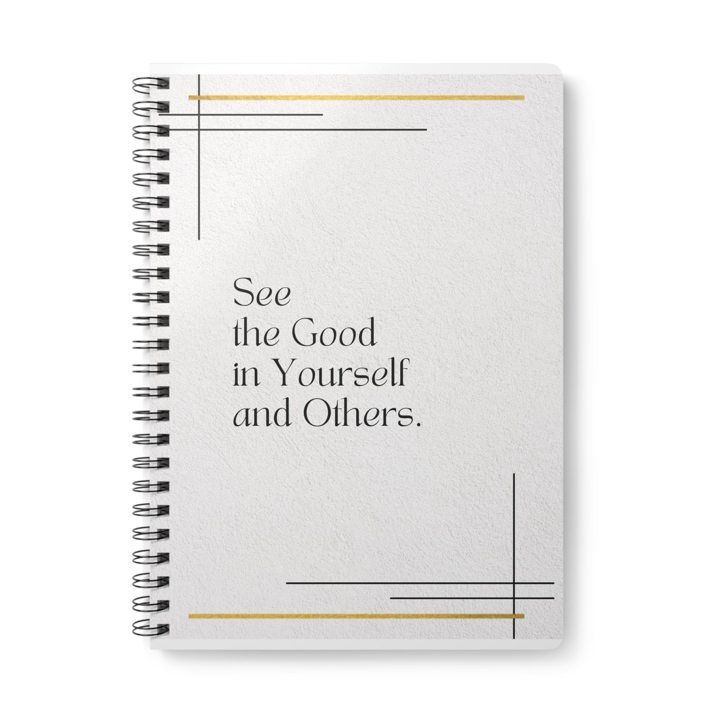 Positive Affirmation Journal — Wirebound A5 Softcover Notebook for Self-Love & Mental Health Gift