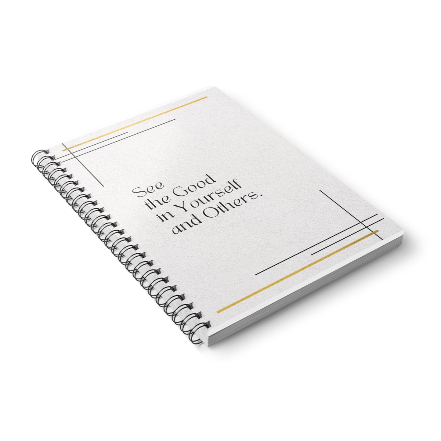 Positive Affirmation Journal — Wirebound A5 Softcover Notebook for Self-Love & Mental Health Gift