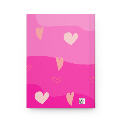 Be Kind To Yourself Journal – Self-Care Gift for Women | Pink Hardcover Notebook