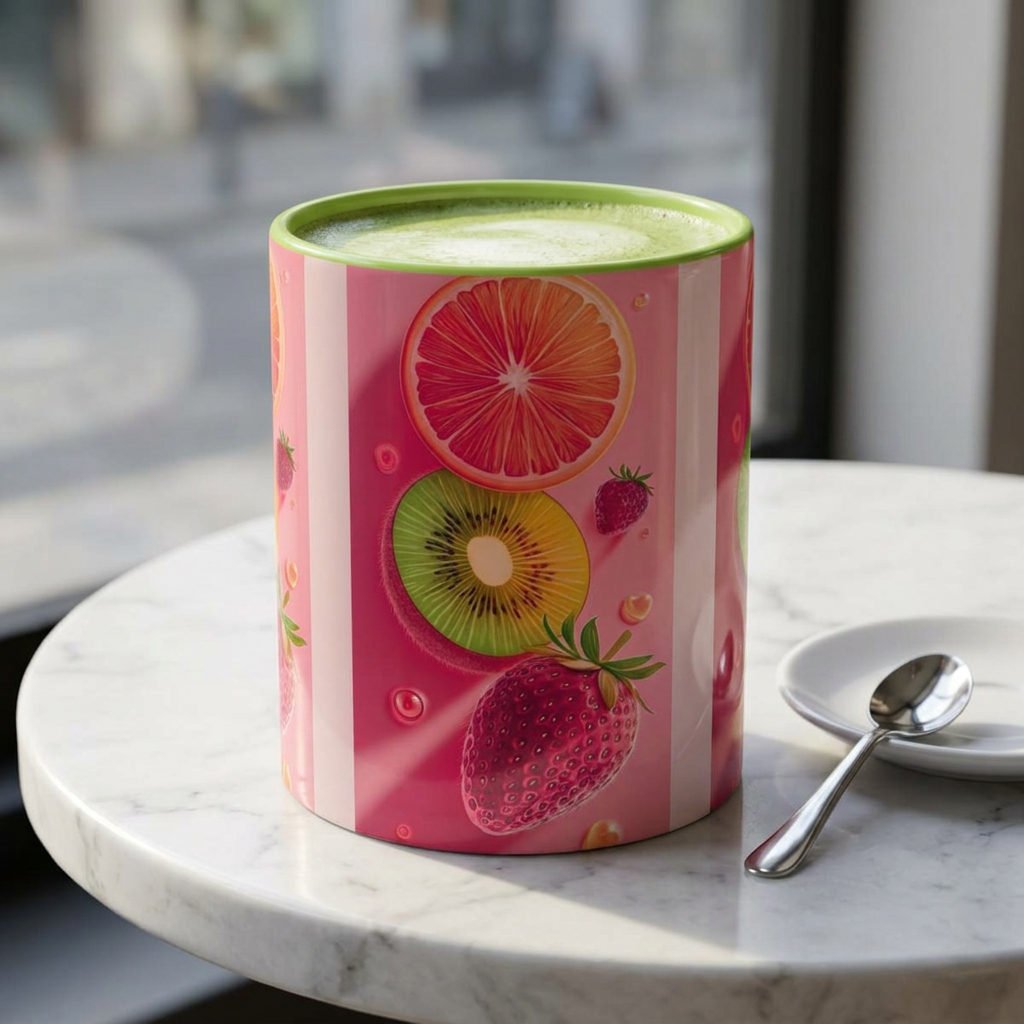 Fruit Splash Accent Coffee Mug
