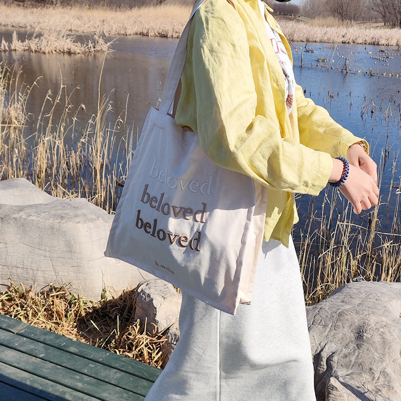 Beloved Canvas Tote Bag