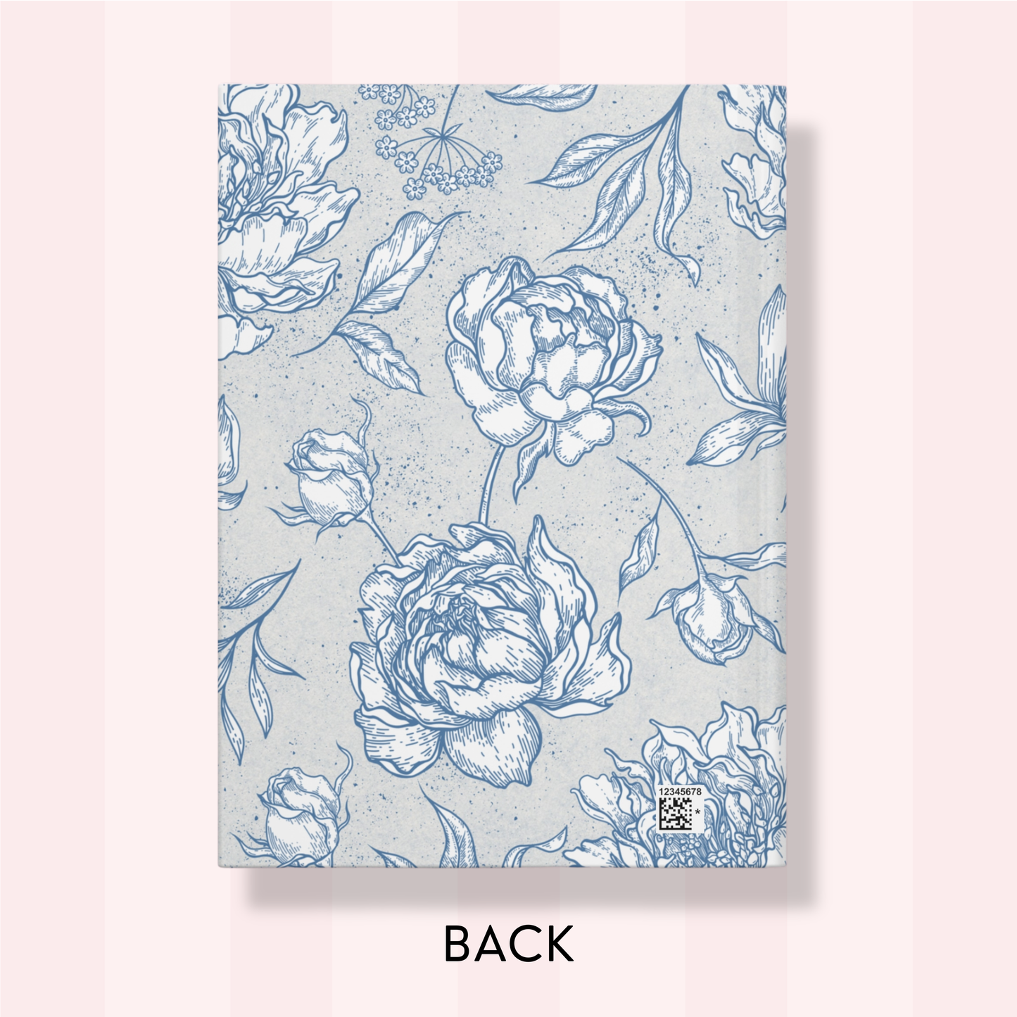 Things I Never Say Out Loud — Blue Matte Hardcover Journal
