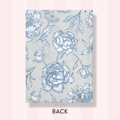 Things I Never Say Out Loud — Blue Matte Hardcover Journal