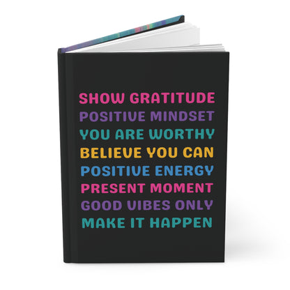 Inspirational Gratitude Journal | Thoughtful Self-Care Gift | Hardcover Affirmation Notebook