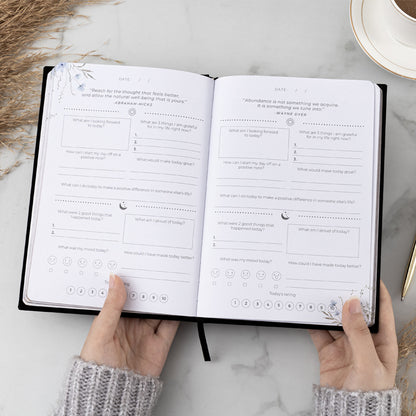 A5 Gratitude Journal for Self-Care and Planning
