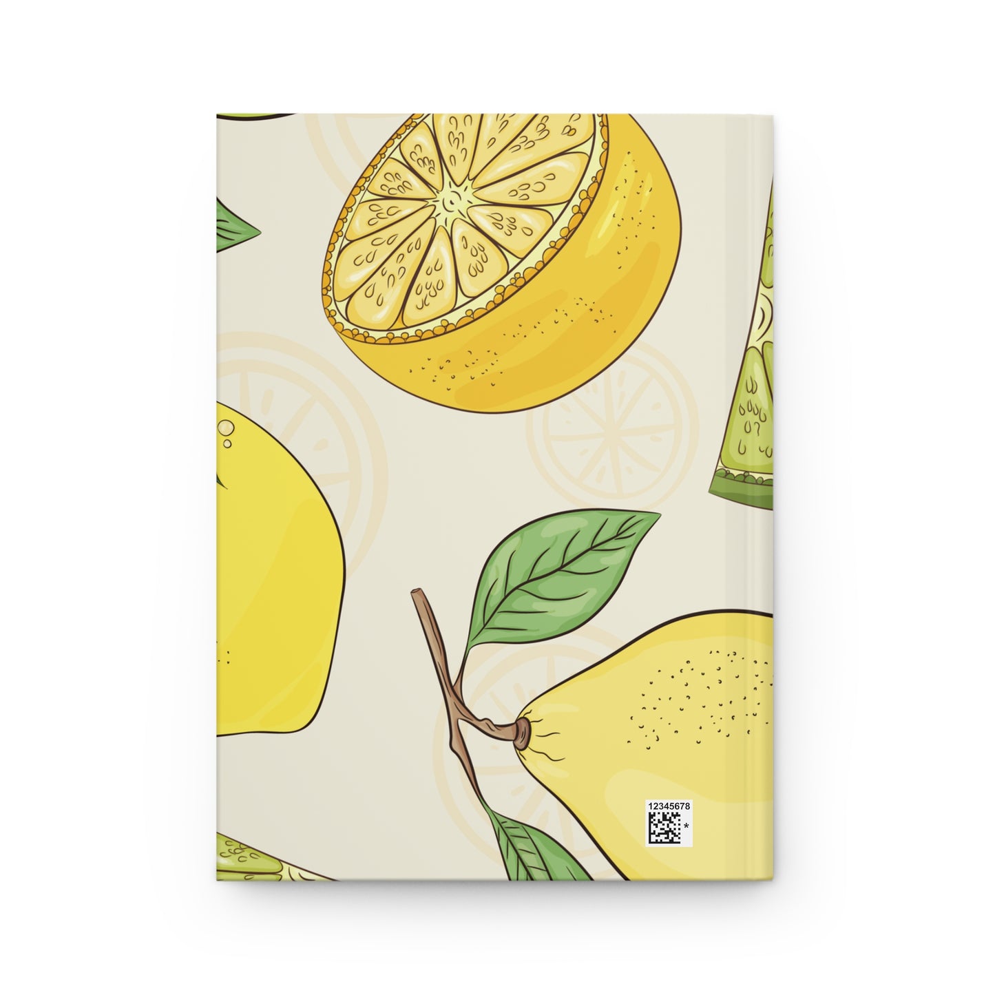 Lemon & Lime Recipe Collection Hardcover Journal