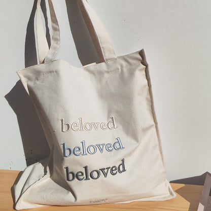 Beloved Canvas Tote Bag