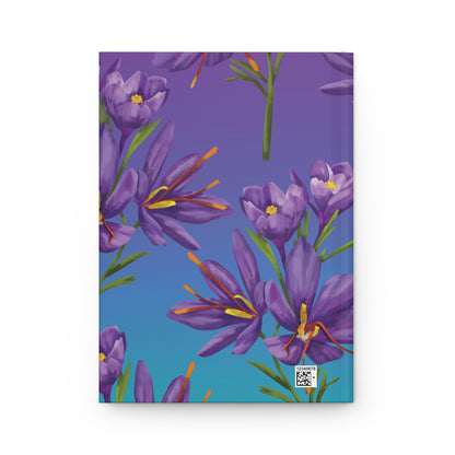 Floral Personalized Hardcover Notebook | Perfect Gift