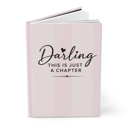 Pink Quote Hardcover Journal | Matte Cover, Inspirational Notebook